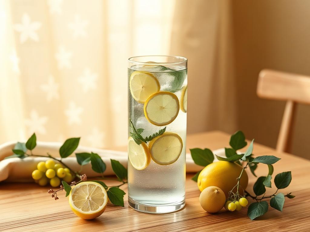 Agua de limón con chía y miel