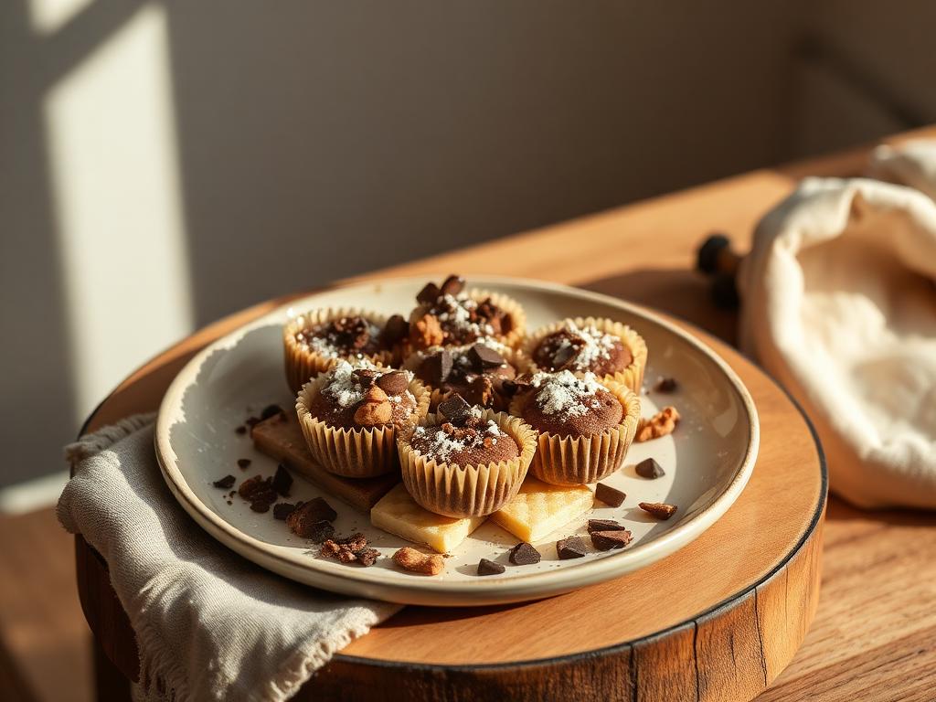 Barritas de avena, miel y nuez
