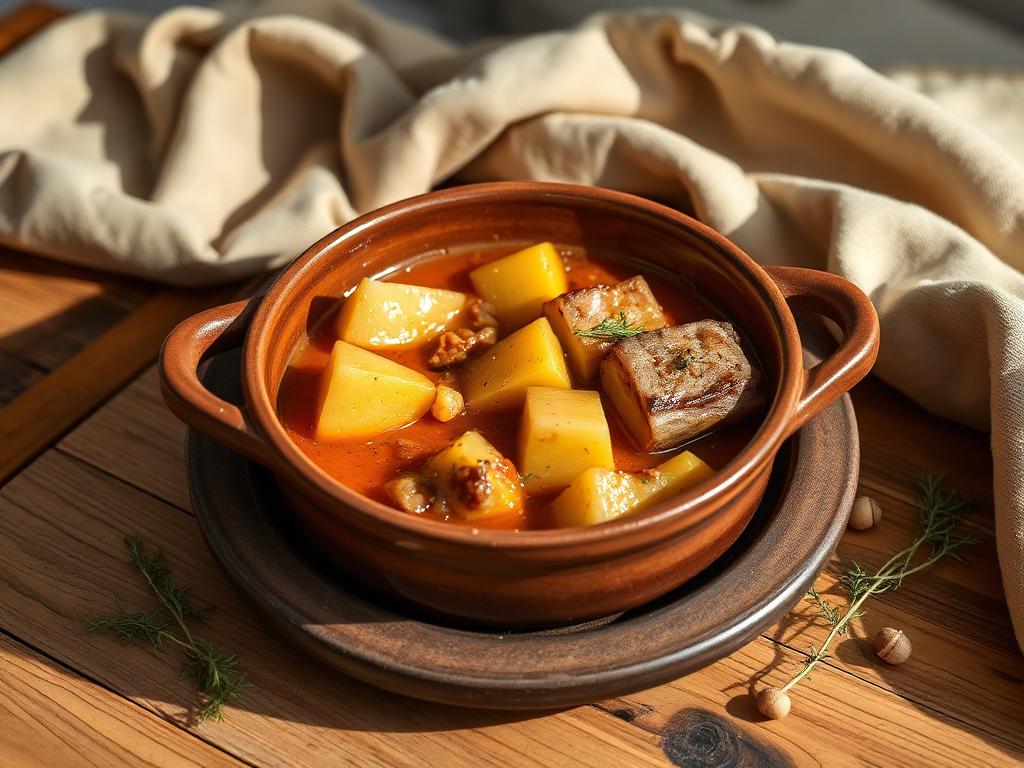 Guisado de garbanzo con espinacas